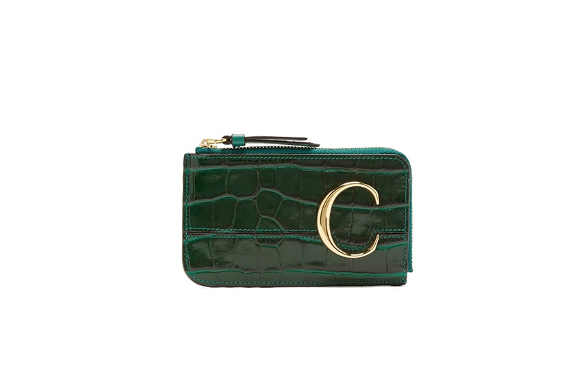 CHLOÉ wallets leather card and coin purse matches fashion sale discount code
