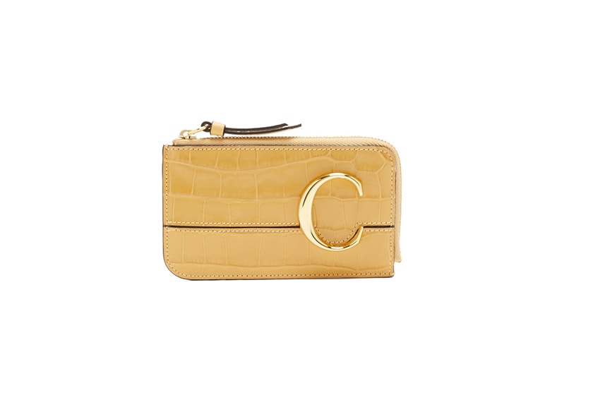 CHLOÉ wallets leather card and coin purse matches fashion sale discount code