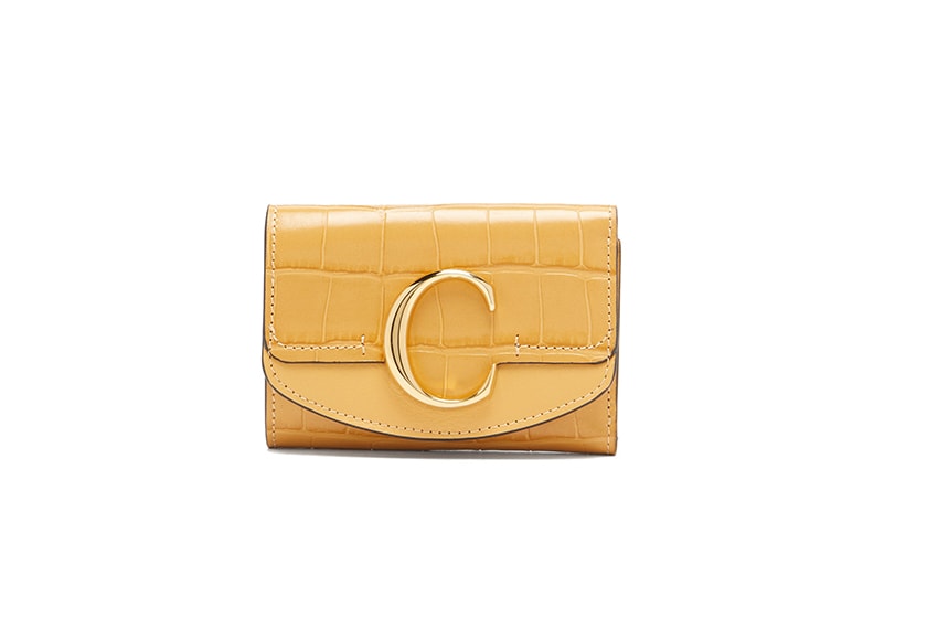 CHLOÉ wallets leather card and coin purse matches fashion sale discount code