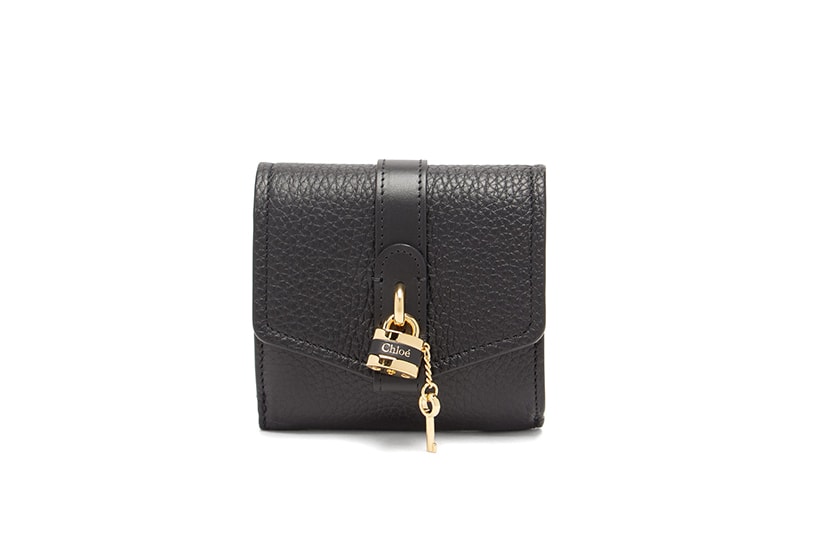CHLOÉ wallets leather card and coin purse matches fashion sale discount code