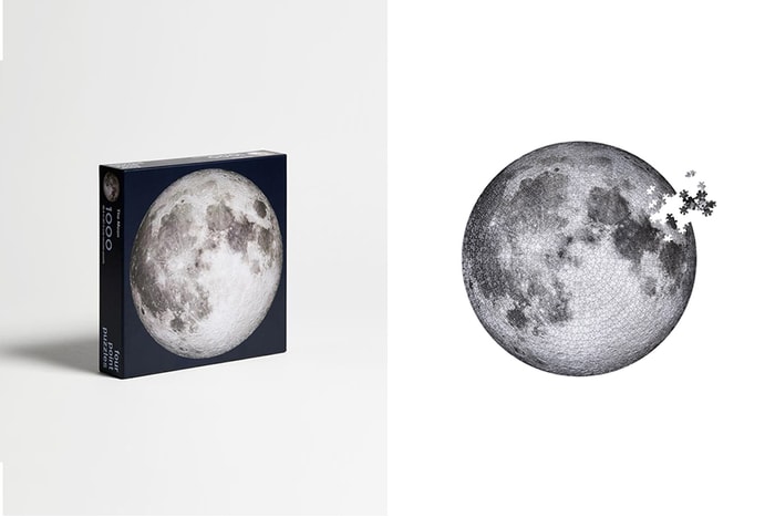 冷色調的絕美月球:1,000 片「The Moon」拼圖,高難度居家挑戰!
