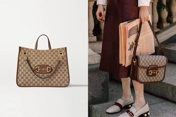 繼爆賣款 1955 Horsebit 手袋後，Gucci 再推出大容量 Tote Bag！