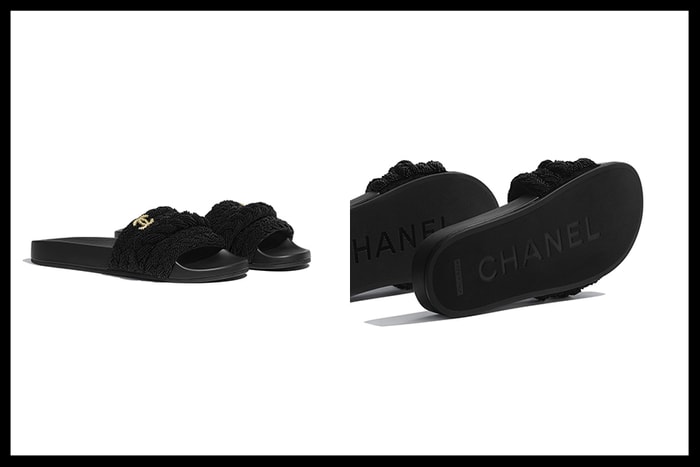 絕美細節:Chanel 這一雙黑珍珠拖鞋,要價 8,000 港幣捨得穿出門嗎?