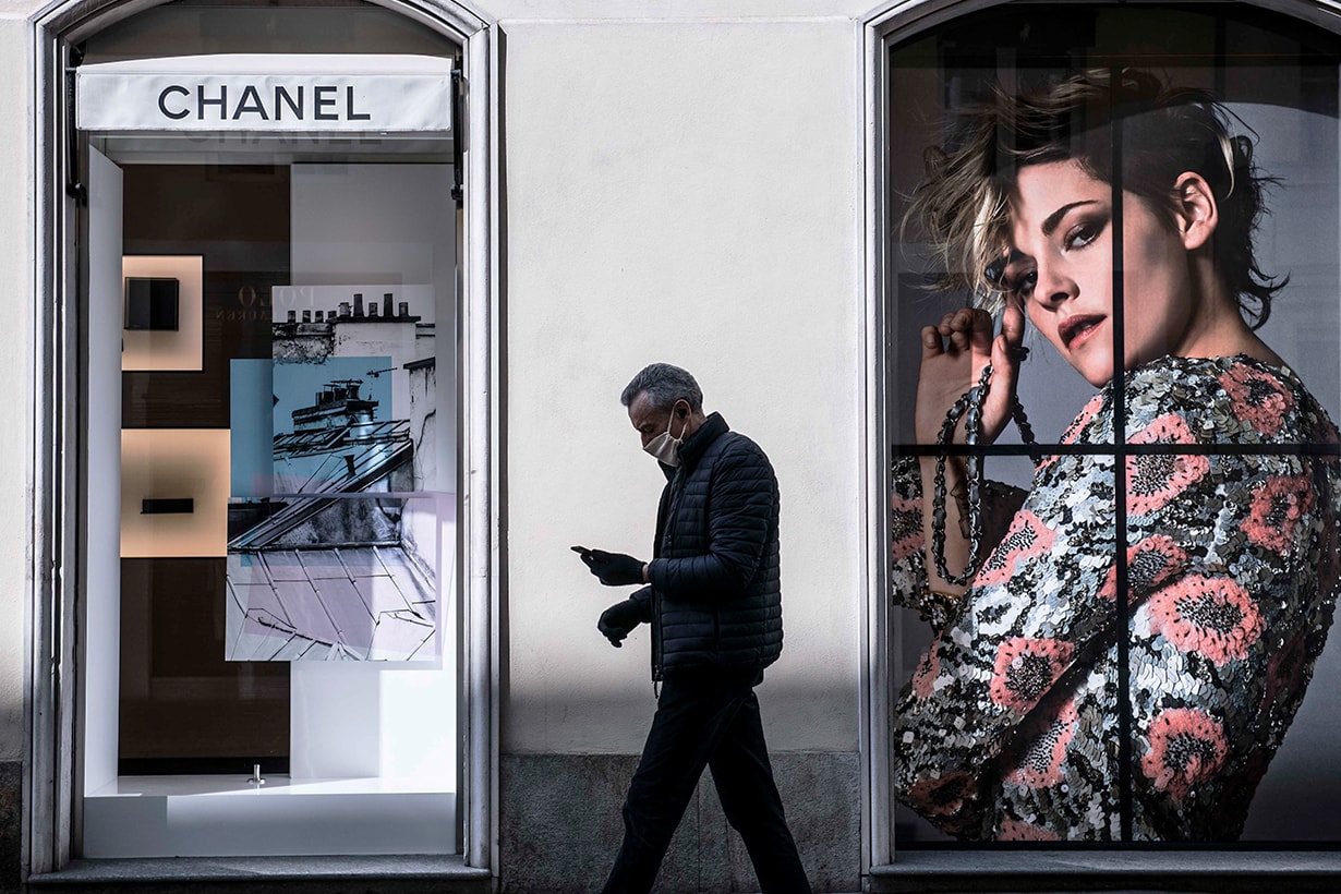 luxury chanel online shop Covid-19