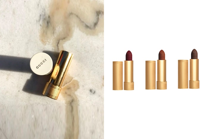 金管包裝下的霧面質地,Gucci Beauty 全新絕美限定唇膏!
