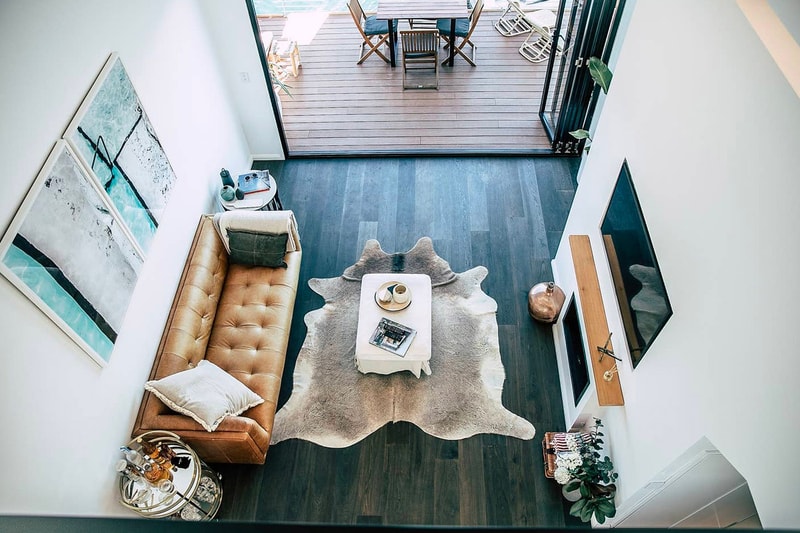 lilypad floating villa chuck Anderson palm beach Sydney getaway airbnb