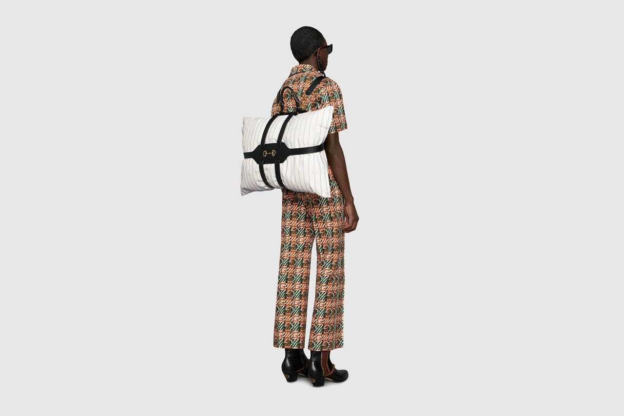 gucci spring summer 2020 backpack pillow holder release accessories