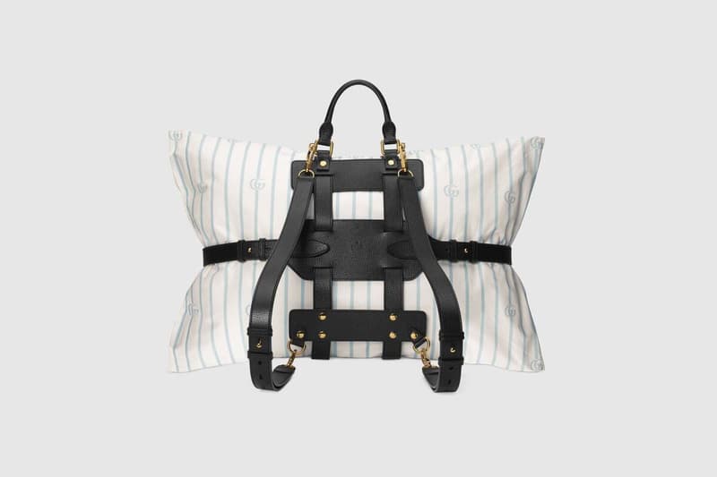 gucci spring summer 2020 backpack pillow holder release accessories