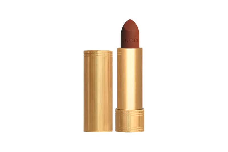 gucci beauty matte lipstick collection rouge a levres mat shades purple orange brown release
