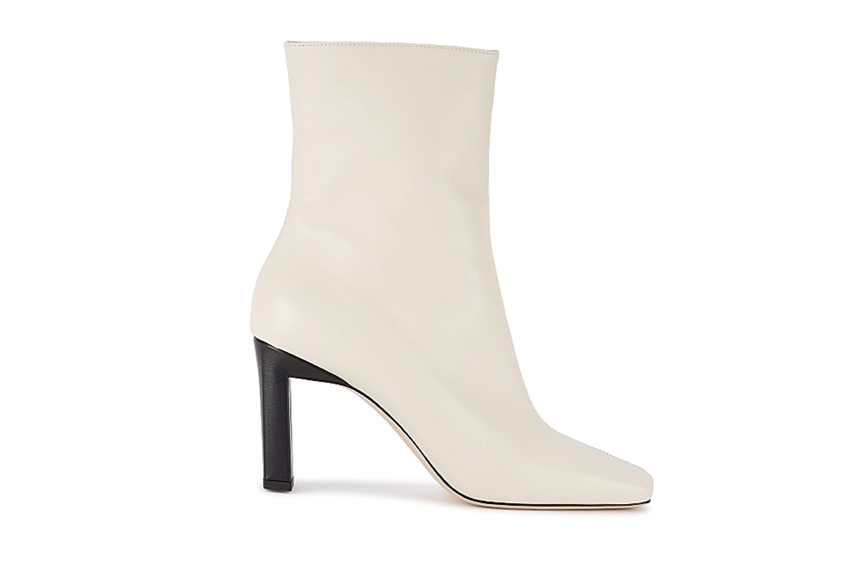 Isa 85 panelled leather ankle boots