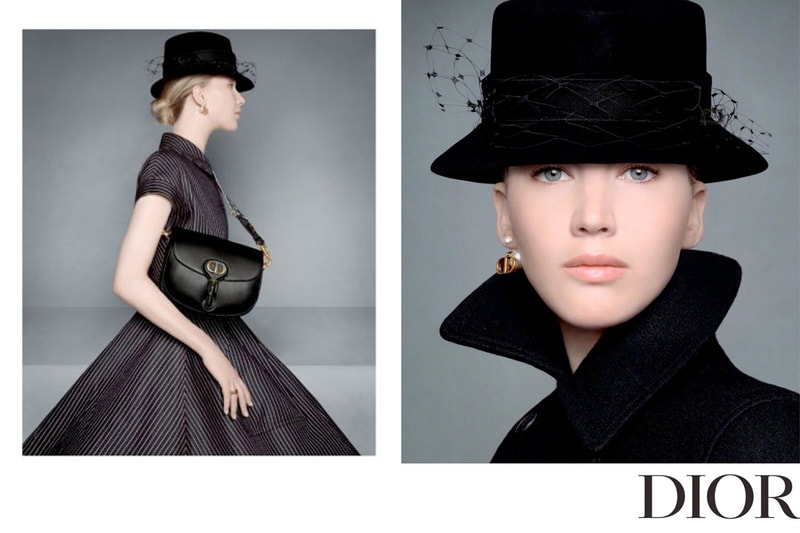 dior jennifer lawrence pre fall campaign new handbags