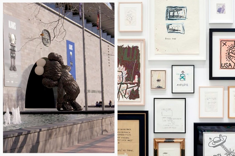 kaws comme des garcons National Gallery of Victoria Melbourne vitual tour online exhibition