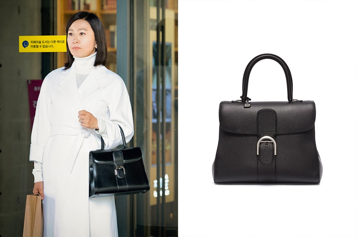 The World of the Married Kim Hee Ae Han So Hee JTBC Korean Drama Styling Celebrities Handbags 2020 VALEXTRA ISIDE MEDIUM BAG DELVAUX 'BRILLANT MM RODÉO' LEATHER SATCHEL ROGER VIVIER Evening Envelope satin clutch 