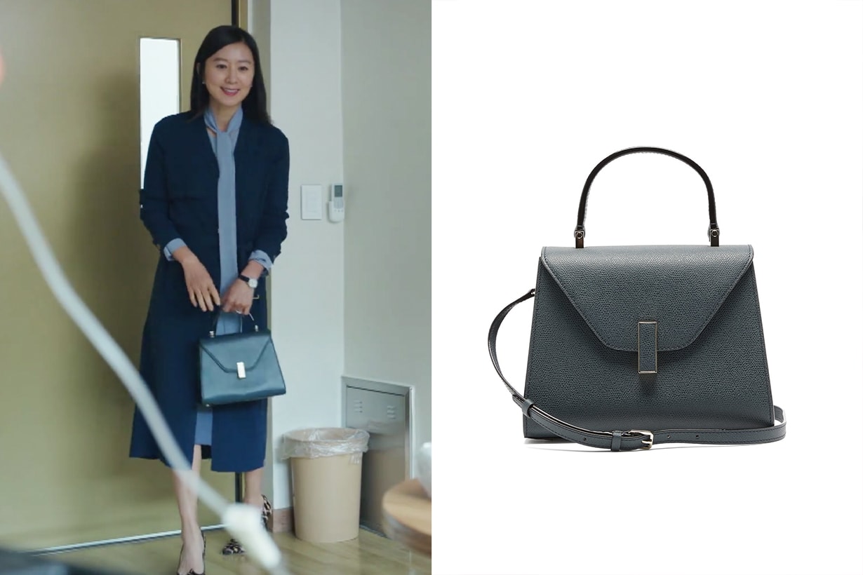 The World of the Married Kim Hee Ae Han So Hee JTBC Korean Drama Styling Celebrities Handbags 2020 VALEXTRA ISIDE MEDIUM BAG DELVAUX 'BRILLANT MM RODÉO' LEATHER SATCHEL ROGER VIVIER Evening Envelope satin clutch 