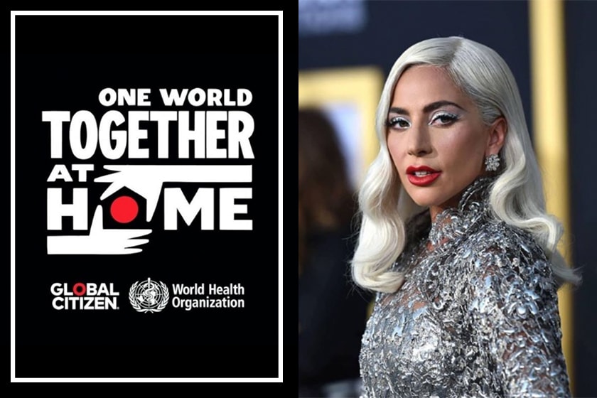 lady gaga ONE WORLD TOGETHER AT HOME concert Billie Eilish Sam Smith Eason Chan Jacky Cheung Lizzo