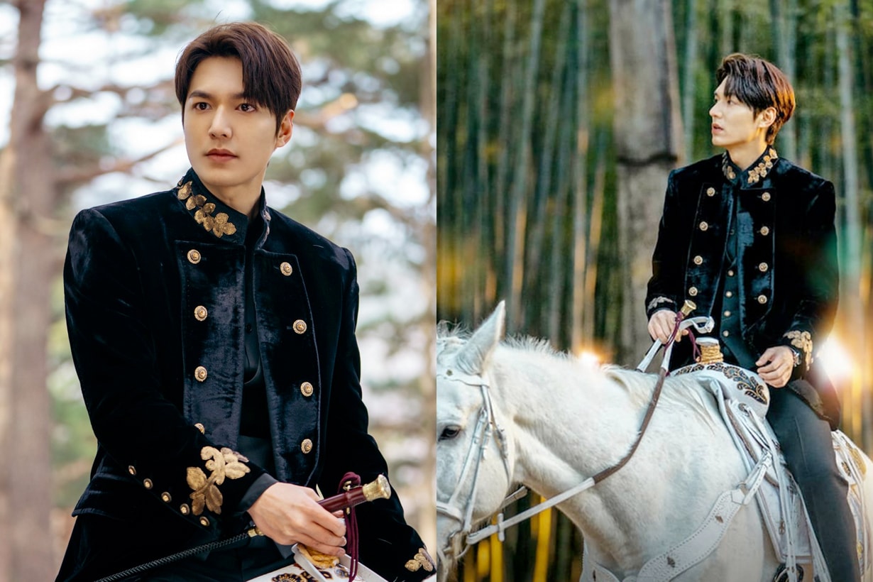 lee min ho the king Eternal Monarch behind scene horse