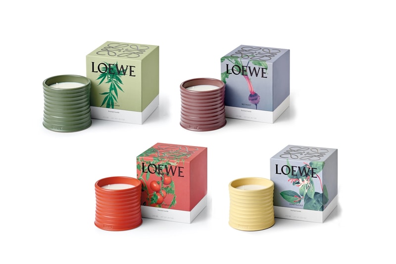 loewe Marihuana candle scent jonathan anderson september