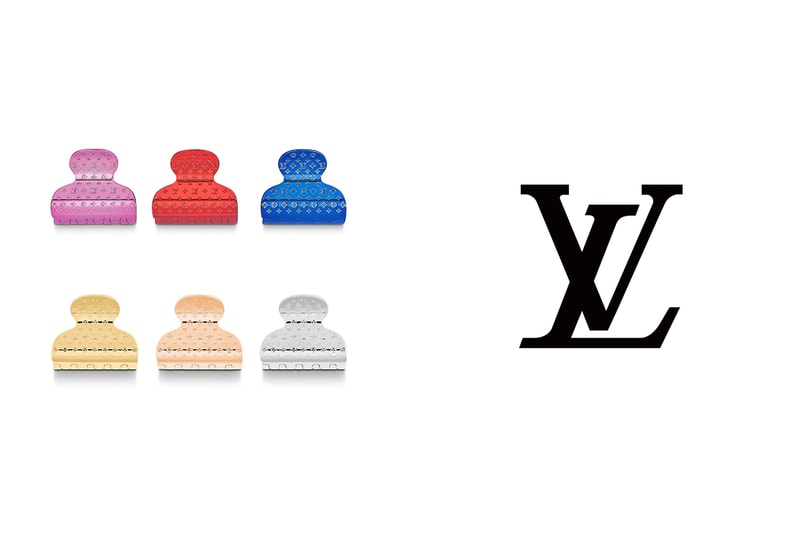 louis vuitton hair clip accessory monogram Nanogram
