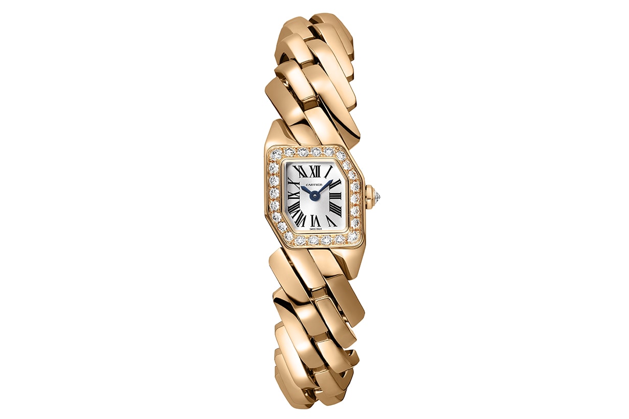 Maillon de Cartier Watch-18K Pink Gold-Diamonds