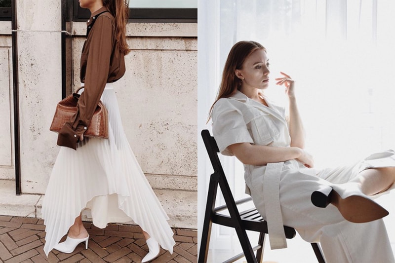 Summer White Skirt Street Style