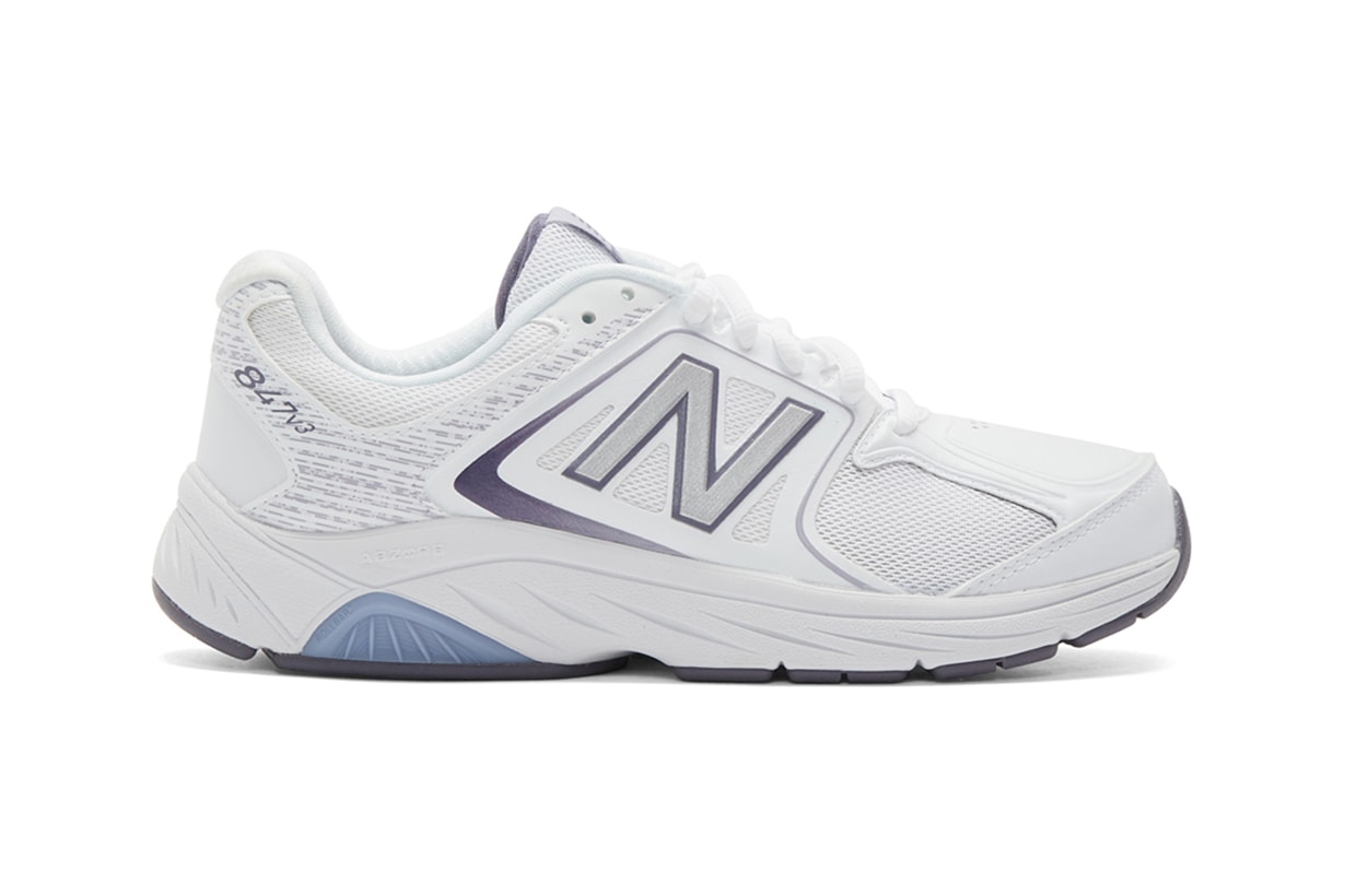 New Balance White 847WT3 Sneakers