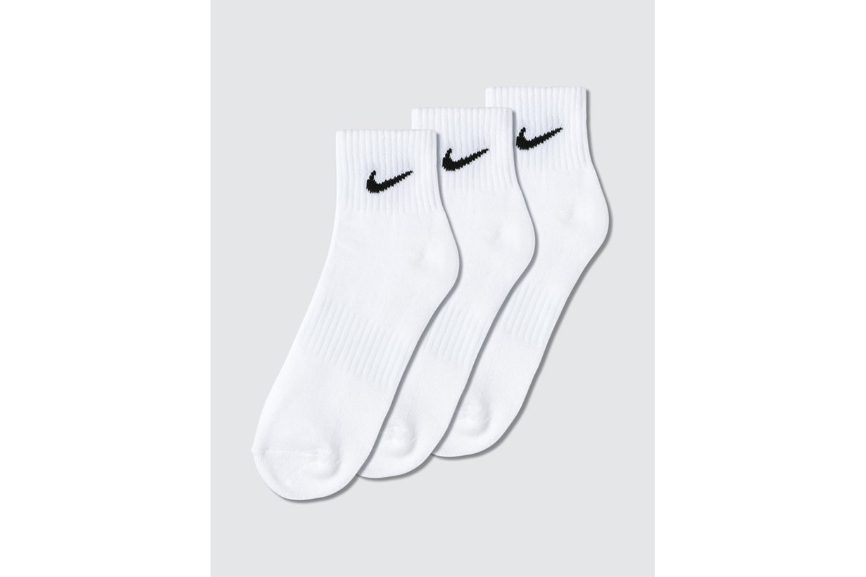 Nike Everyday Cotton Lightweight Ankle Socks (3 Pairs)