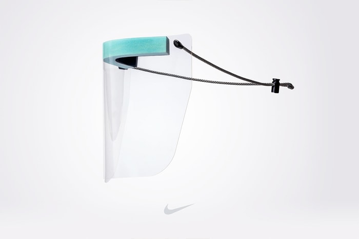 Nike 宣佈加入抗疫行列！以Nike Air 鞋底材料整造醫療專用防護面罩