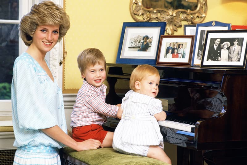 Princess Diana Prince William Prince Harry The Princess of Wales British Royal Family Wetherby School Mothers Day school race