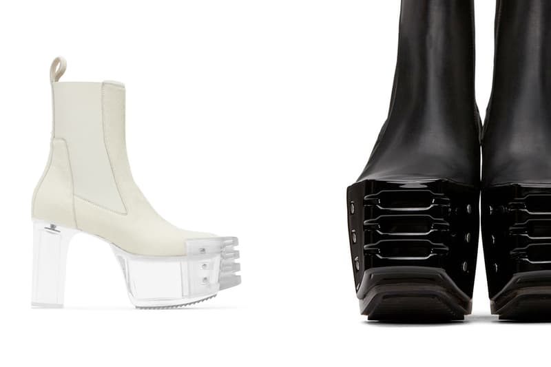 rick owens Grill Kiss Chelsea Boots SS20 men women