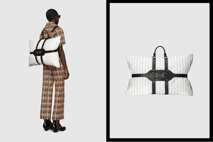 懶人的終極奢侈：Gucci 枕頭包正式上架，令人好奇的售價終於公開！