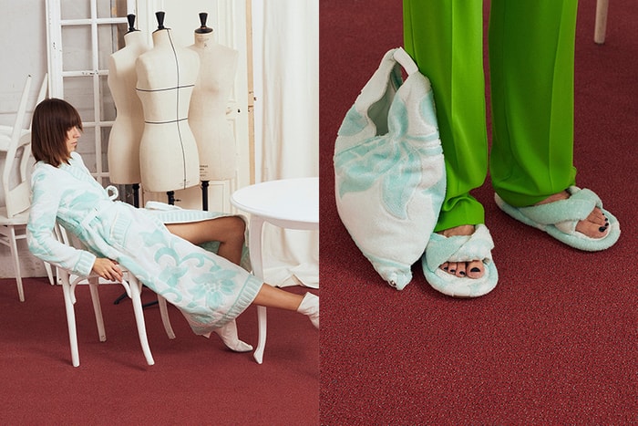 軟綿綿毛巾布也能很時髦,MM6 Maison Margiela 推出粉嫩家居服系列!