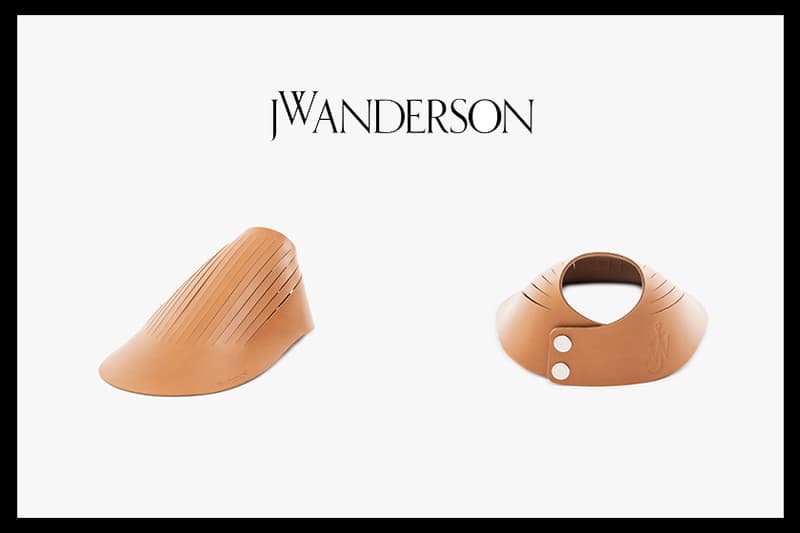 jw anderson multi slit baseball cap visor