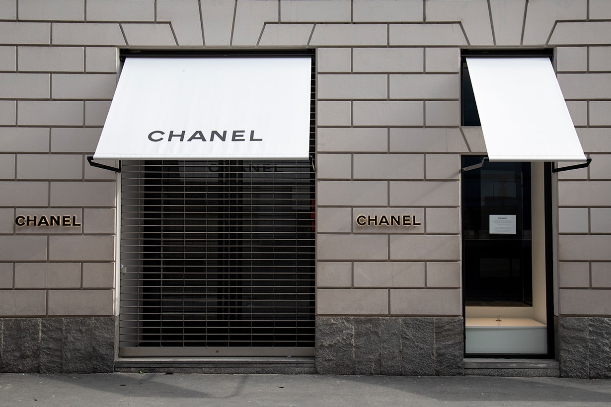 luxury chanel online shop Covid-19