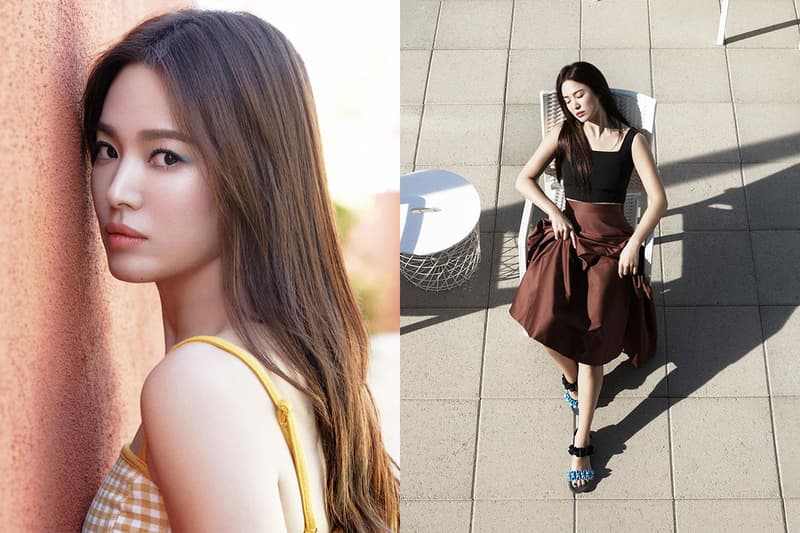 Song Hye Kyo Suecomma Bonnie Spring Summer 2020 Editorial Ad Shooting Sexy style korean idols celebrities actresses