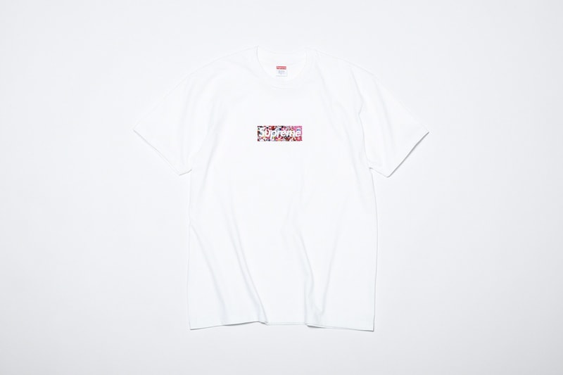 supreme Takashi Murakami covid-19 box logo tee charity 2020 relief fund
