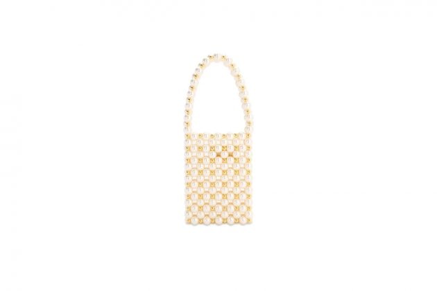 vanina lebanon beaded bag pearl mini shopping