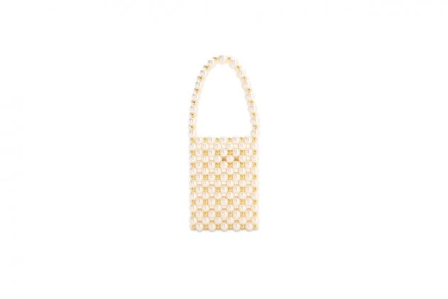 vanina lebanon beaded bag pearl mini shopping