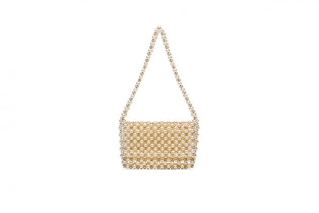 vanina lebanon beaded bag pearl mini shopping