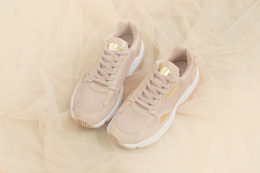 adidas Originals Falcon Milk Tea Color Sneakers