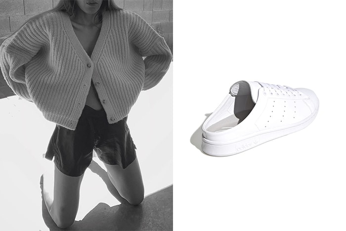 慵懶的簡約穿搭必備：adidas 這次將經典鞋型變成了女生都愛的 Mules 穿法！