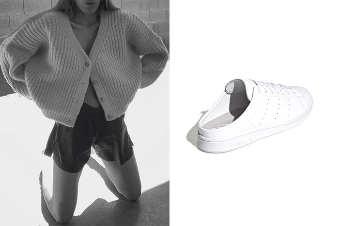 慵懶的簡約穿搭必備:adidas 這次將經典鞋型變成了女生都愛的 Mules 穿法!