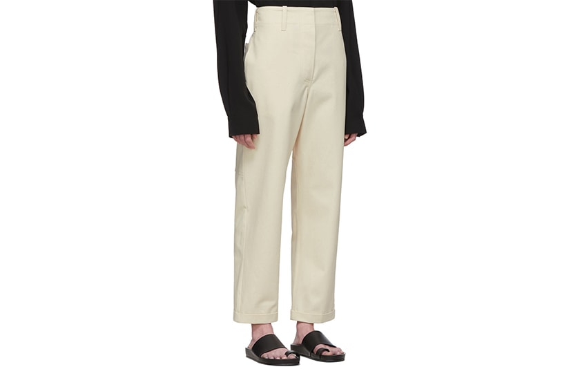 2020 Spring White Pants Outfit Idea SSENSE