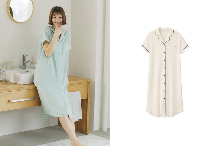 夏日不能少的涼爽居家服：GU 推出這款「薄荷睡衣」引起日本女生關注！