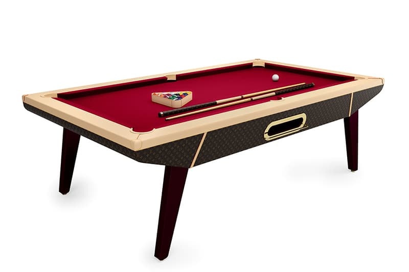 Louis Vuitton babyfoot table football billiards table