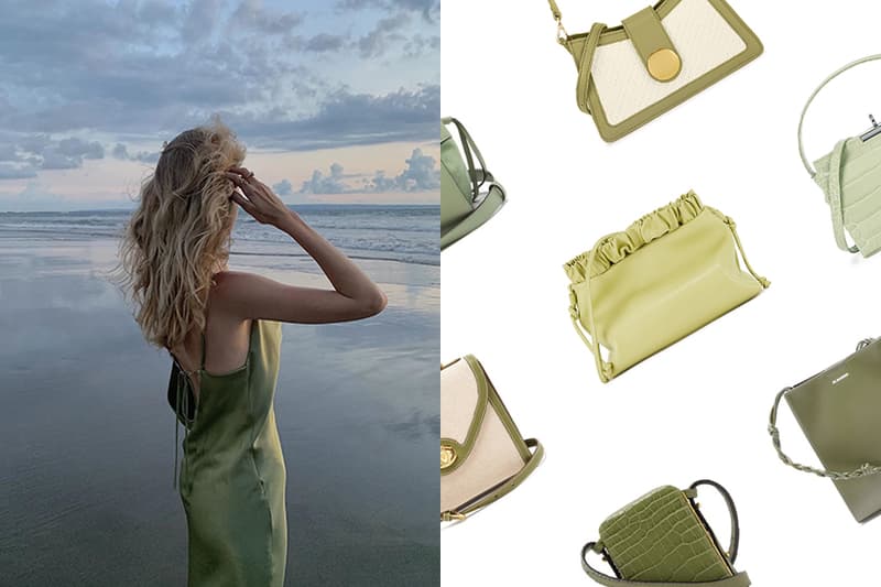 2020 Spring Celery Green Handbags Color Trend