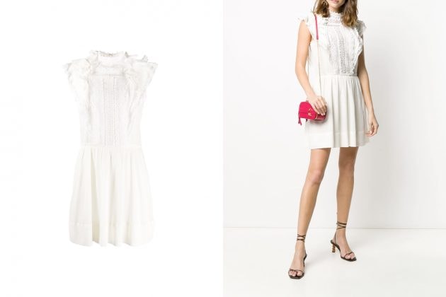 IU eight Isabel Marant white dress where buy