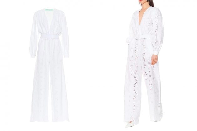 Jun Ji hyun stonehenge commercial dress jumpsuit off-white