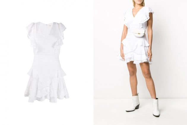 IU eight Isabel Marant white dress where buy