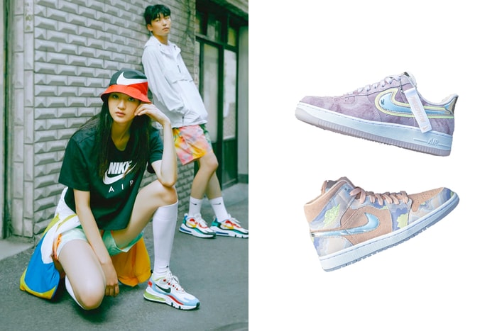 過個夢幻的夏日：經典的 AJ1＆AF1 換上棉花糖色系，都是女生限定的個性款！