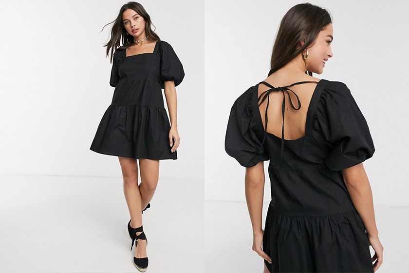 puff sleeves dress SS2020 trend